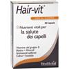 Healthaid Italia Linea Capelli e Unghie Hairvit Integratore 30 capsule molli