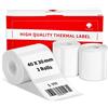 Phomemo 3 Rotoli Di Etichette Phomemo M120/M110, Carta Termica Per Etichette Da 1,57 X 1,18 (40 X 30 Mm) Per Stampanti Di Etichette Phomemo M120/M110/M200/M220, Etichetta Termica, Carta Termica Bianca