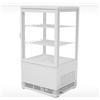 Beckers Armadio Refrigerato ventilato\espositore bibite Modello VRN58BIANCA Porta a vetro