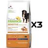 AFFINITY Trainer Natural Dog Sensitive No Gluten Adult Medium Maxi SALMONE KG 12 X 3 SACCHI
