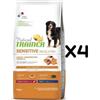 AFFINITY Trainer Dog Sensitive No Gluten Adult Medium Maxi SALMONE KG 12 X 4 SACCHI