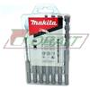 MAKITA KIT da 7 pezzi PUNTE SDS 4 PLUS a 2 TAGLIENTI per Muro e Cemento codice K931