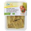 Zer%glutine Ravioli Biologici con Farina di Canapa alla Mediterranea - 130g - Prodotti Bio e Naturali