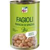 La Finestra sul Cielo Vivibio Fagioli bianchi di Spagna pronti da servire 400 g - 240 g sgocc. BIO