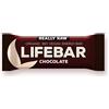 LifeFood Barretta cruda al cioccolato 47g BIO senza glutine