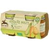 Alce Nero Omogeneizzato di verdure miste dal 4° al 6° mese 2 x 80 g BIO