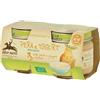 Alce Nero Omogeneizzato di pera e yogurt dal 4° al 6° mese 2 x 80 g BIO