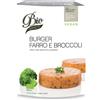 Bio Appetì Burger farro, broccoli e tofu 180 g BIO