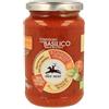 Alce Nero Pomodoro al Basilico Biologico 350g - Salsa Naturale e Biologica con Basilico Fresco