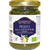 Il Nutrimento Pesto alla Genovese Biologico con Formaggio - 130g - Prodotto Tipico Italiano Certificato Bio