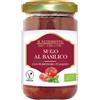 Il Nutrimento Sugo al Basilico Biologico 280g - Salsa Biologica con Basilico Fresco