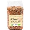 Il Cerreto Zuppa di farro perlato e lenticchie rosse 400 g BIO