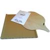 Pepita Pietra Refrattaria Rettangolare di Alta Qualità Pepita - Dimensioni 35cm x 34.5cm x 1.5cm - Perfetta per Pizza e Pane