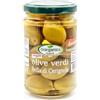Biorganica Nuova Olive verdi "Bella di Cerignola" in salamoia 280 g - 180 g sgocc.
