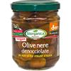 Biorganica Nuova Olive Nere Denocciolate Biologiche in Olio Extra Vergine di Oliva 190g - Prodotto BIO Certificato