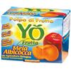 Yo frutta Polpa mela e albicocca 2x100 g BIO