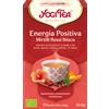 Yogi Tea Tisana "Energia Positiva" con tè nero mate ibisco e mirtilli rossi 30,6 g - 17 flt BIO