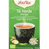 Yogi Tea Tè verde Energia zenzero e fiori di sambuco nero 30,6 g - 17 flt BIO
