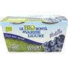 Le Biobontà di Varese Ligure Yogurt intero mirtillo 2x125 g BIO senza glutine