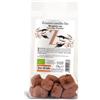 Baule Volante Fior di Loto Zenzero candito ricoperto di cioccolato fondente 75 g BIO