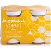 BioBruni Yogurt intero da latte di capra al miele 2x125 g BIO