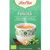 Yogi Tea Tisana Felicità di erbe e spezie ayurvediche 34 g - 17 flt BIO