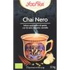 Yogi Tea Tisana ayurvedica Nero Chai con tè nero 37,4 g - 17 bustine BIO