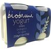 BioBruni Yogurt di latte di capra al mirtillo magro 0,1% 2x150 g BIO