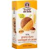 La Città del Sole Tortini al grano duro cappelli variegati al cacao 4x45 g BIO