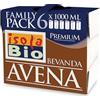 Isola Bio Avena drink bauletto in roll 6x1 litri BIO