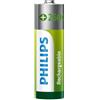 Philips Multi Life NiMH Pile AA Micro, 2600 mAh, Confezione da 4 Pezzi