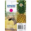 EPSON CARTUCCIA EPSON ORIGINALE MAGENTA 604 SERIE ANANAS - EPSON - C13T10G34010