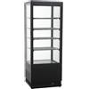 Beckers Armadio Refrigerato ventilato\espositore bibite Modello VRN98NERA Porta a vetro