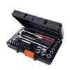 BLACK+DECKER A7142-XJ Set per Avvitare con Cricchetto e Bussole, Nero, 33 Pezzi