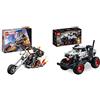 LEGO 76245 Marvel Mech e Moto di Ghost Rider, Giocattolo con Action Figure Snodabile di Supereroe & 42150 Technic Monster Mutt Monster Jam Dalmata