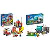 Lego city fire 60375 caserma dei pompieri e autopompa, camion giocattolo  dei vigili del fuoco, giochi per bambini, idee regalo - Toys Center