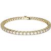 Swarovski Bracciale Tennis Donna Argento 925 Gioiello Swarovski Matrix 5657665