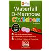sc nutra Waterfall D-Mannosio Compresse - D-Mannosio proveniente da Betulla per Bambini con Fragola - Masticabile Compresse 250mg