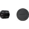 Sony E 11 mm F1.8 di Sony |Grandangolo a focale fissa APS-C (SEL11F18) & ALC-B1EM Copriobiettivo per Corpo Fotocamera, Nero