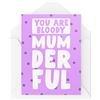 Tongue in Peach Biglietti per la festa della mamma - You Are Mum-Der-Ful - Biglietti per la mamma - Biglietto per la mamma - Biglietto di apprezzamento della mamma - CBH1579