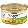 Gourmet Gold Patè Cat Lattina Multipack 24x85G POLLO E CAROTE
