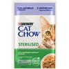 Cat Chow Sterilised Busta Multipack 26x85G AGNELLO E FAGIOLINI