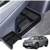 GAFAT V W ID.4 2021 2022 2023 Contenitore Portaoggetti per Console Centrale, ID4 Organizer per Vano Portaoggetti, Inferiore alla Console Centrale, Compatibile con Accessori VW ID.4 (Nero)