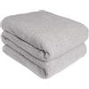 Brentfords Teddy plaid in pile, grey-125 x 150 cm, 100% poliestere, argento, singolo