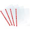Favorit 94525 25 Buste Forate con Banda Rossa Sprint, 22 X 30 Cm
