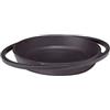 Pentole Agnelli COGHSMP16000M Mini Piatto con Maniglie, Ghisa, Nero, 16 cm
