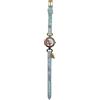 SANTORO Gorjuss Orologio Analogico Bambina, Orologio con Charm, Collezione Cherry Blossom, Colore Turchese