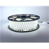 LEDZEIT - Profi Serie - Striscia LED 50m con silicone, esterno e interno, 220V-240V, SMD2835, 60LED/m, bianco freddo 6500K, dimmerabile, IP65, luce continua, per edilizia, impresa, progetto
