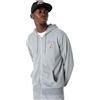 NEW ERA NBA FULL ZIP HOODY LOS ANGELES LAKERS Felpa Basket Uomo