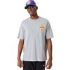 NEW ERA CHAMPIONSHIP BP OS TEE LOS ANGELES LAKERS T-Shirt Basket Uomo